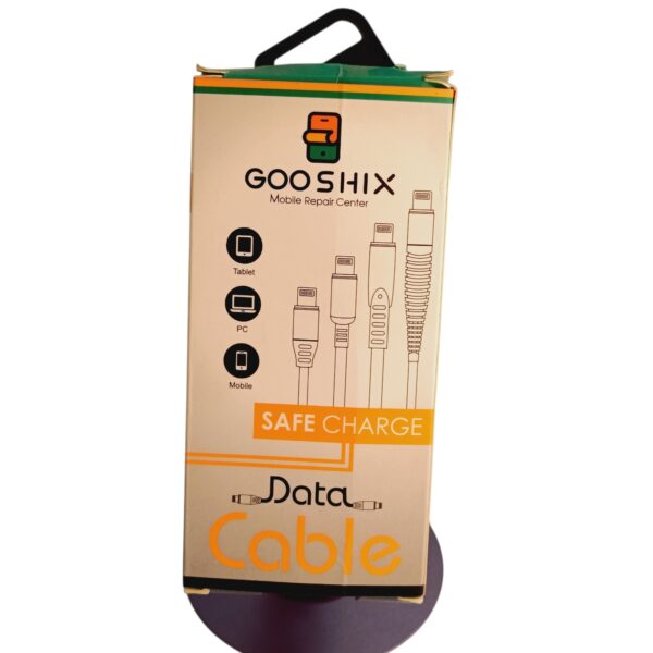 IMG_۲۰۲۶۰۶۲۹_۱۹۴۸۳۴_۴۲۴ کابل شارژر آیفونی یک سر لایتنینگ یک سر USB - تصویر 1